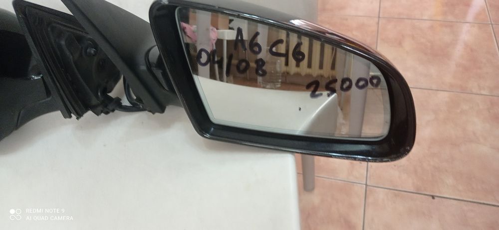 Ауди А6 С6. 2004/2008. Зеркало