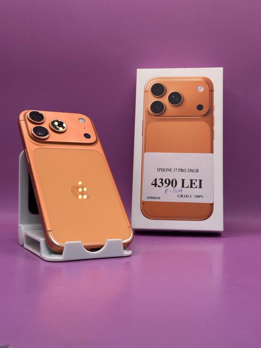 Iphone 17 Pro 256Gb 100% Uzat •Matei Amanet Crangasi 20•29886