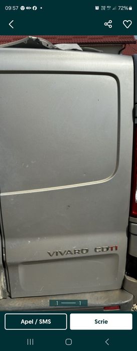 Ușă spate dreapta Renault Trafic