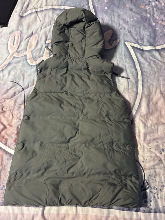 Зелен дълъг елек