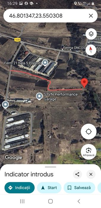 Vand 540 mp extravilan in Lomb 12000 euro