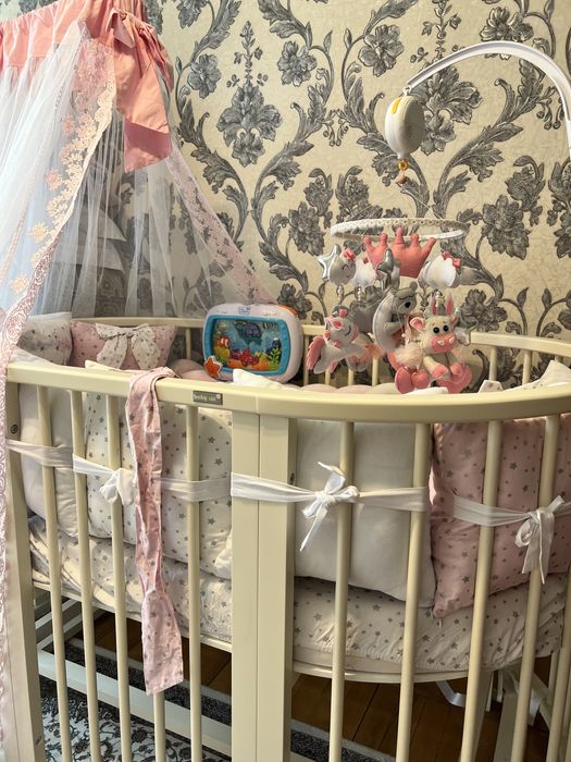 Кроватка-трансформер 7в1 Baby lux большая