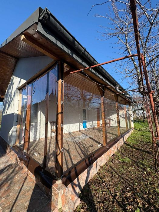 Folie Cristal 0,8 terase si foisoare, transparenta, tratata UV