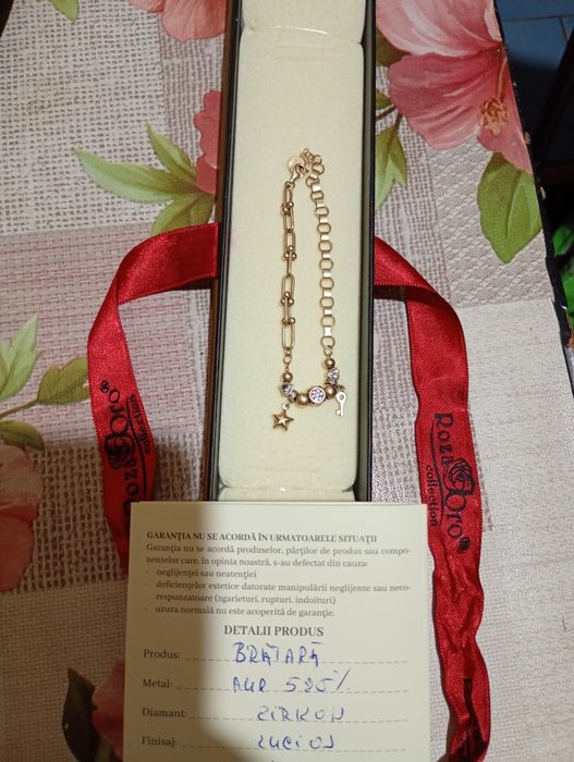 Vând brățară aur