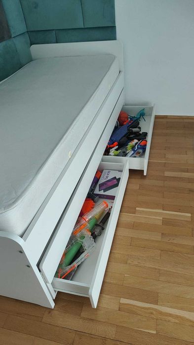 Pat copii Ikea cu extensie