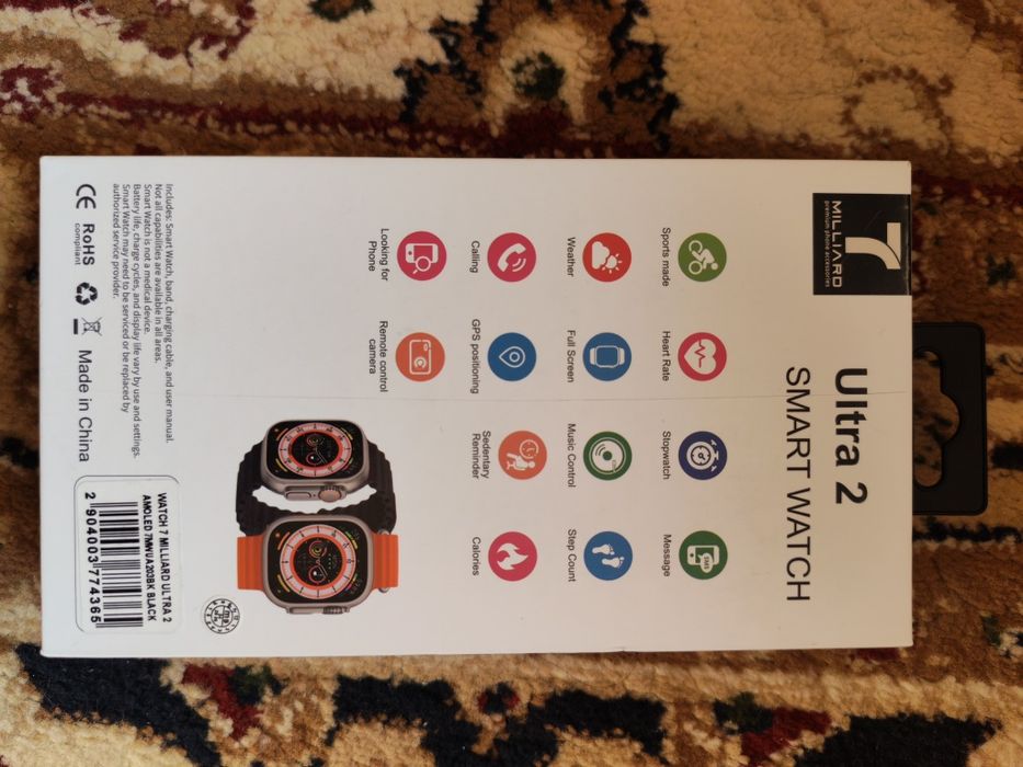 7 MILLARD ULTRA 2 Smart watch