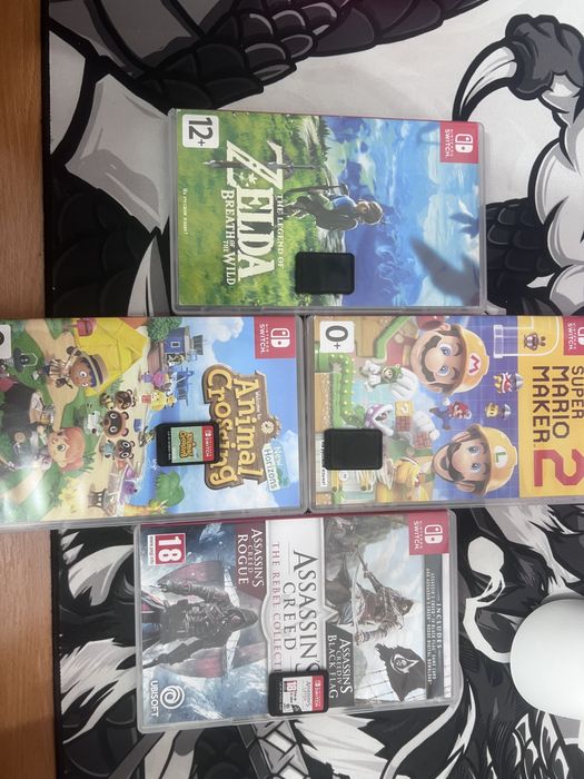 Обмен на картрижды от Nintendo Swith