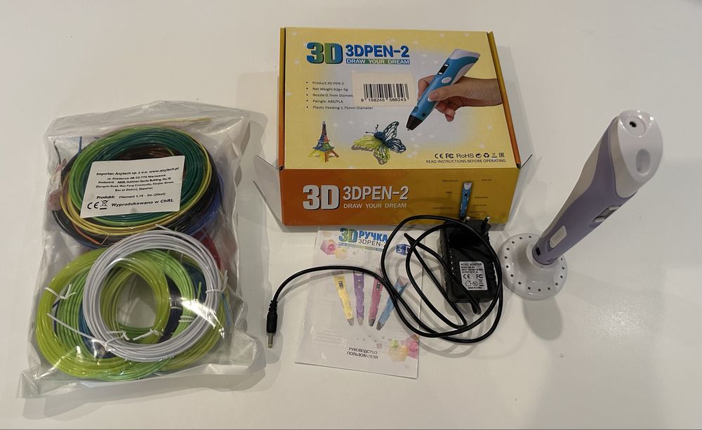 Creion 3D Pen + 20 rezerve filament