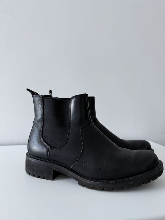 Продам кожанные полусапоги, ECCO