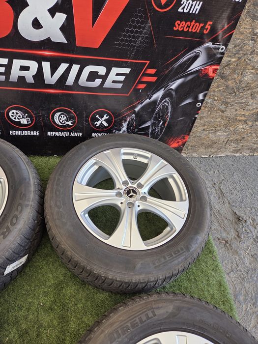 Jante cu anvelope Glc Mercedes R 18 5x112