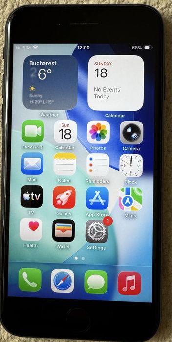Phone SE 3 64GB negru