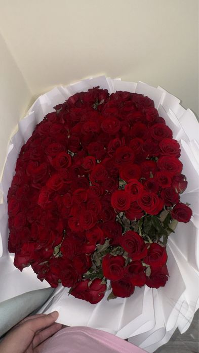 Свежие букет из 301 розы
