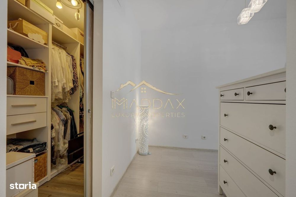 3 Camere | 77 mp Utili | Boxă Inclusă | Piscină & Fitness | Lângă Pădu