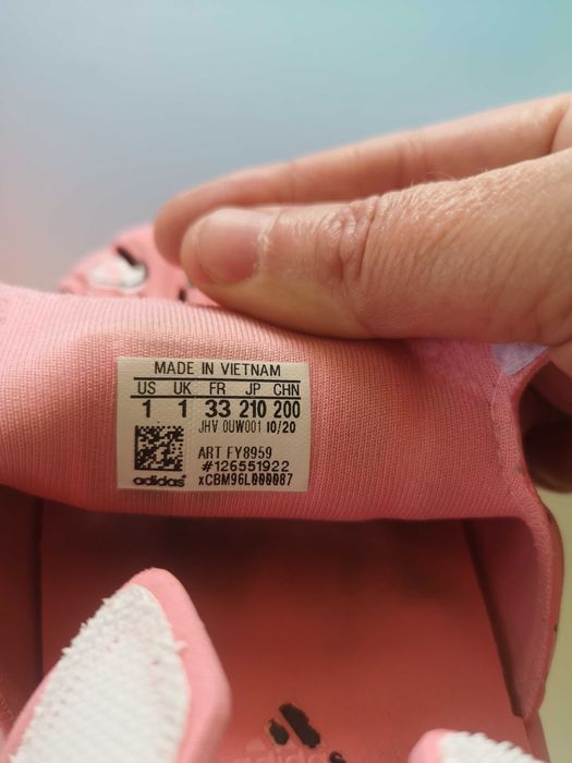Детски сандали ADIDAS WATER SANDAL C PINK, номер 33