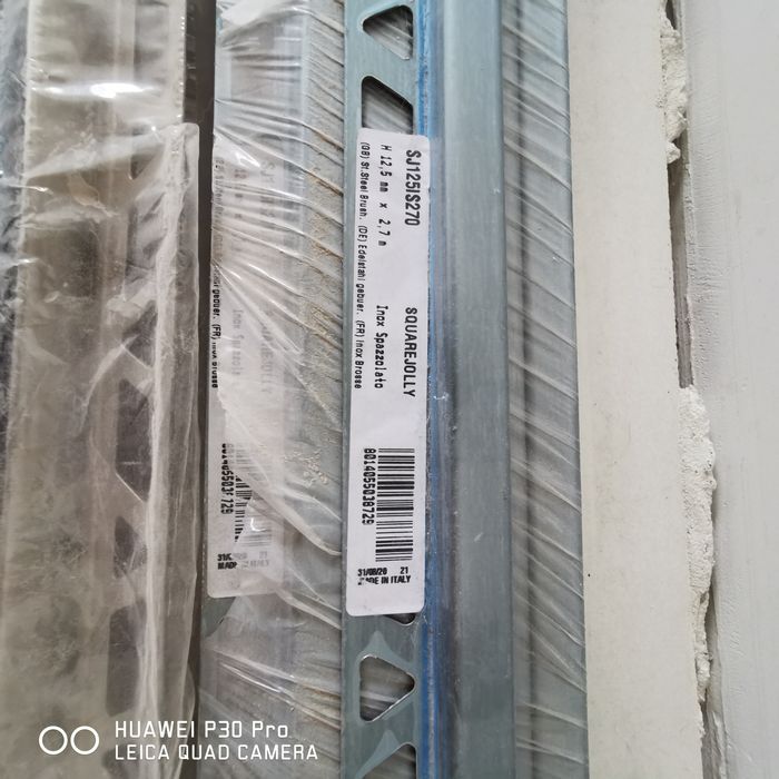 Profile din Inox pentru colt interior /exterior cerami ca