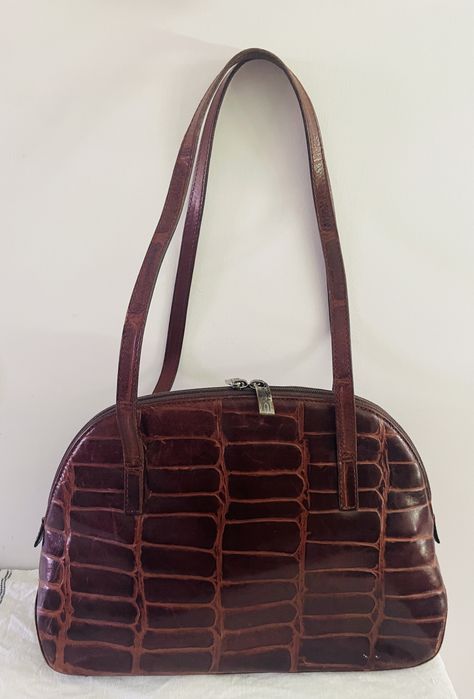 Poseta piele crocodil