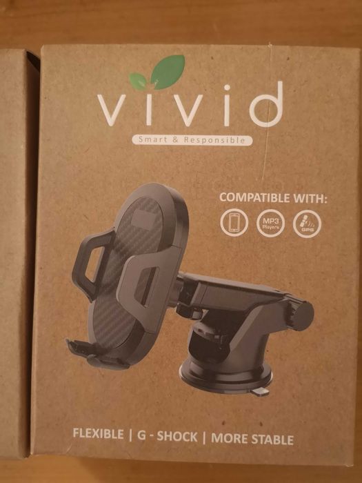 Suport telefon cu ventuza si brat ajustabil