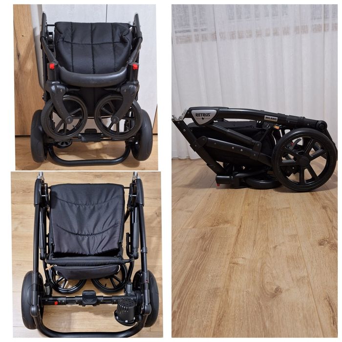 Детска количка Retrus Milano с два коша