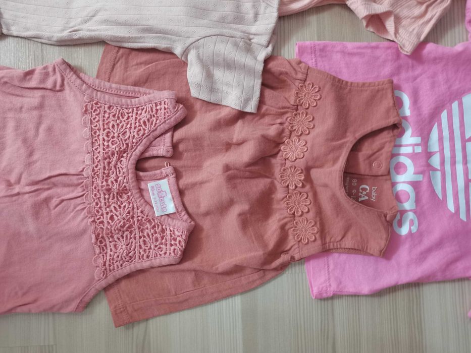 Set body-uri+bluze fetita ptr vara marimea 80