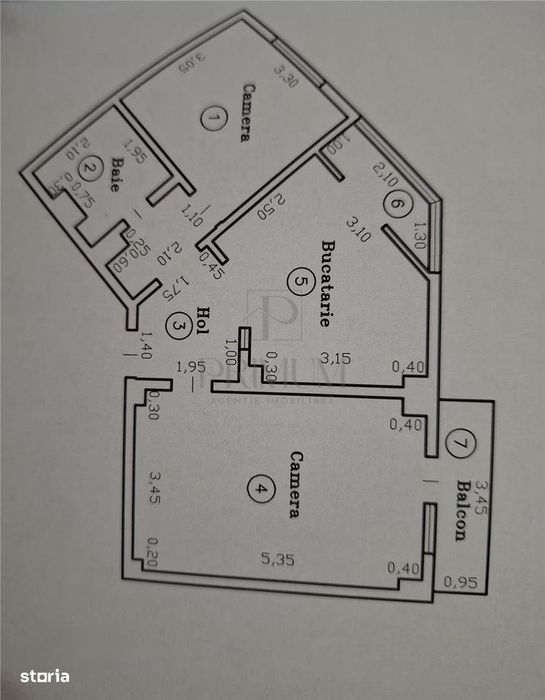 Dambovita - 2 Camere - Decomandat - Centrala Proprie - Etaj Intermedia