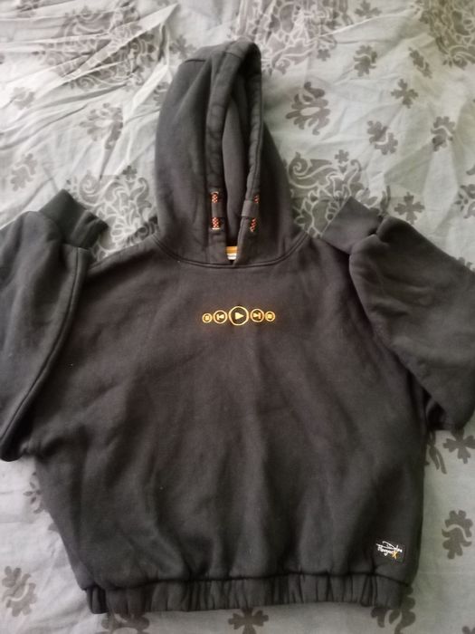 Черен и бял суичър, 12-15 годишни