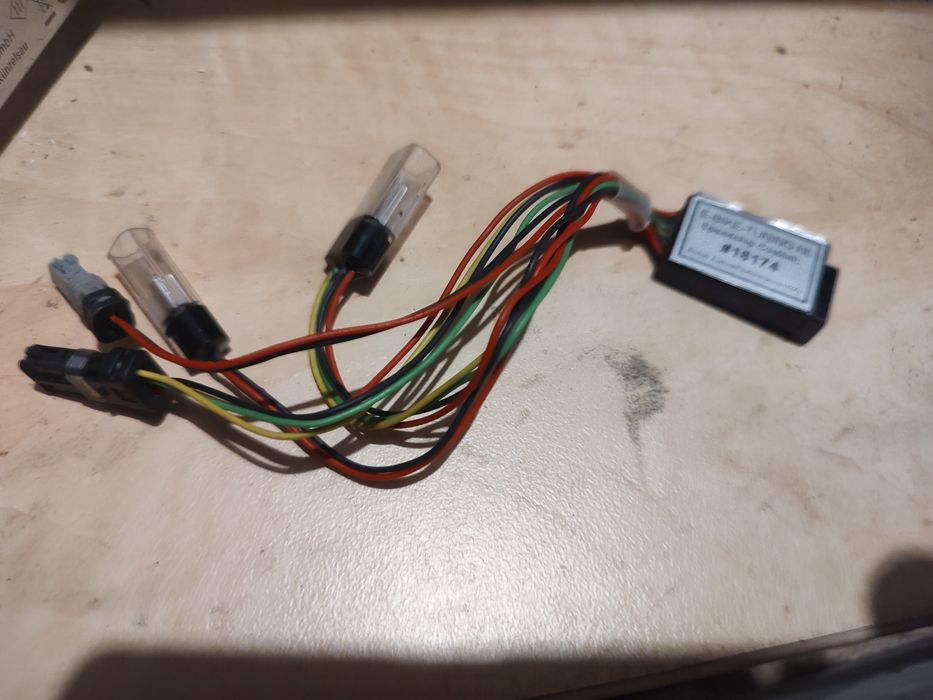 Chip delimitare motor Bosch și alte piese pentru biciclete