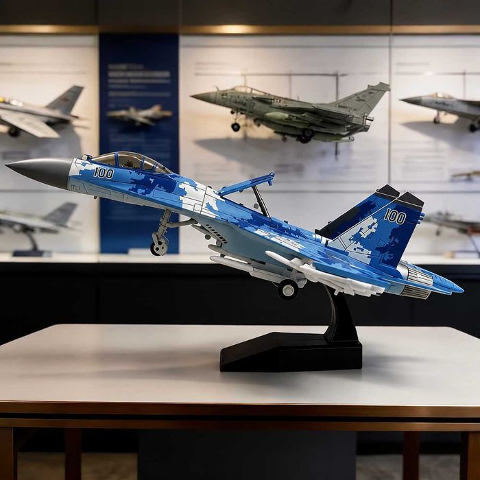 Macheta Avion Su-27 / F-15 scara 1:72 30cm/26cm