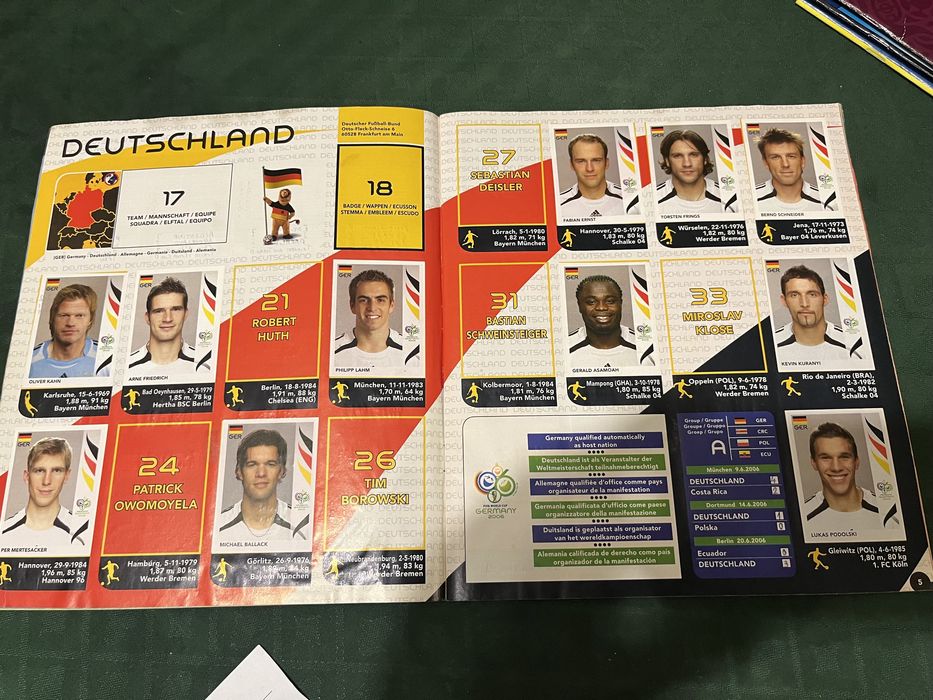 Албум PANINI World Cup 2006