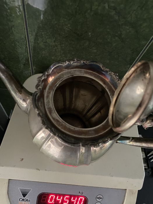 Ceainic argint masiv