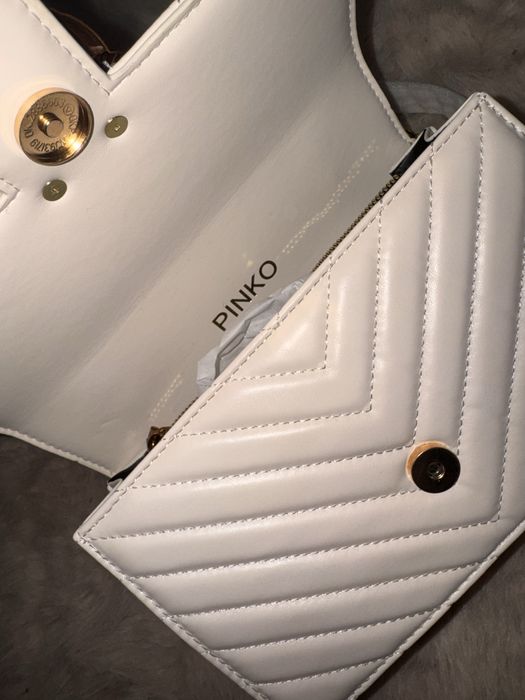 Geanta Pinko alb