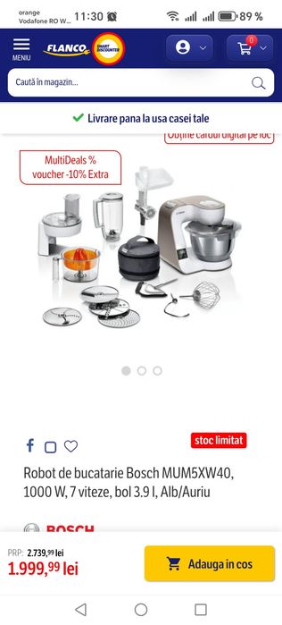 Robot bucătărie Bosch mum5xw40
