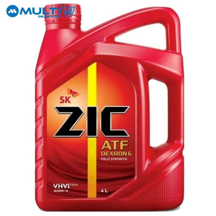 Zic ATF Dexron 6 Полностью Синтетическое Трансмисcионное Масло 4л