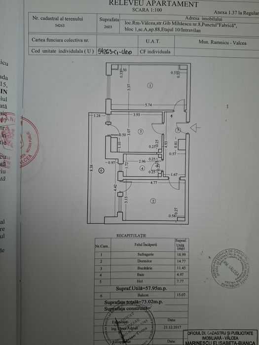 Apartament 2 camere
