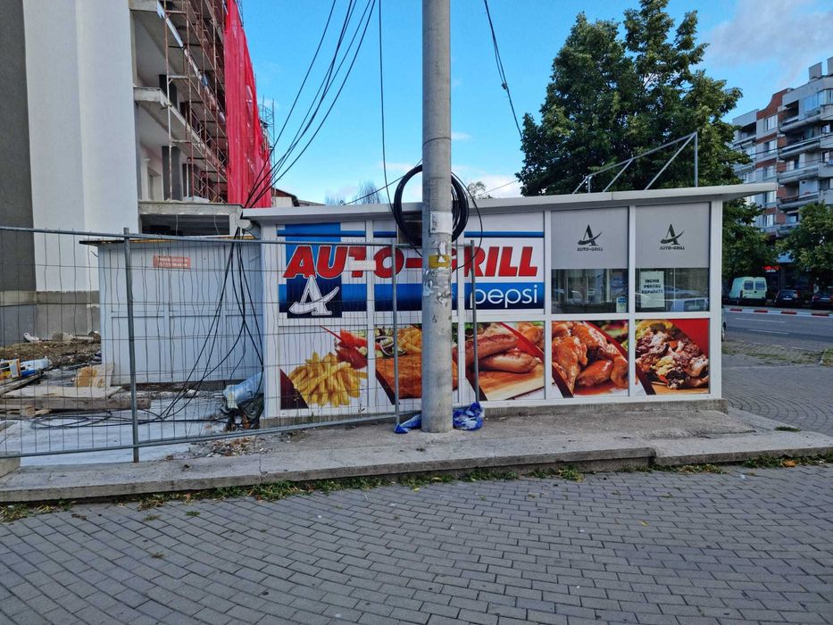 Vand chiosc demontabil  aprox 30m2