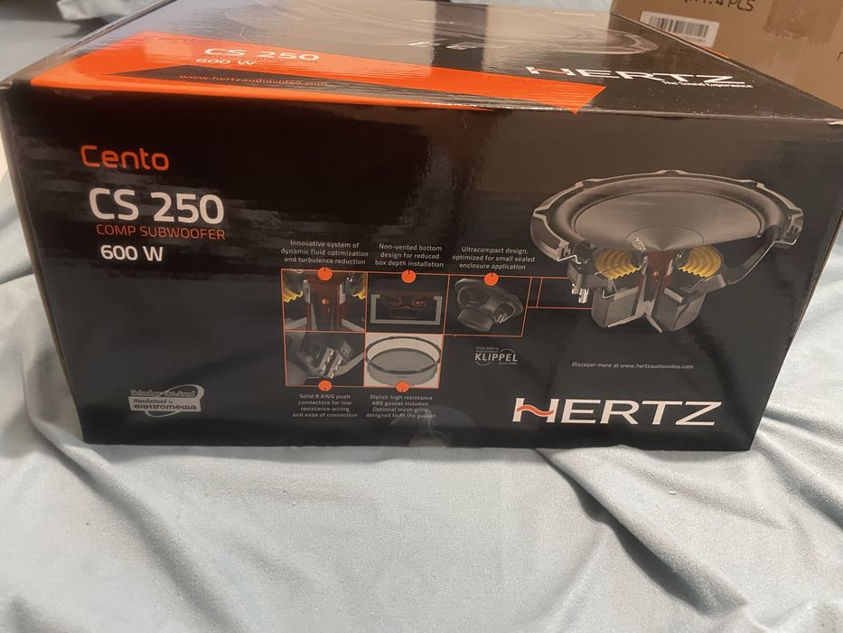 Subwoofer Hertz Cento CS 250 S2 10 inch