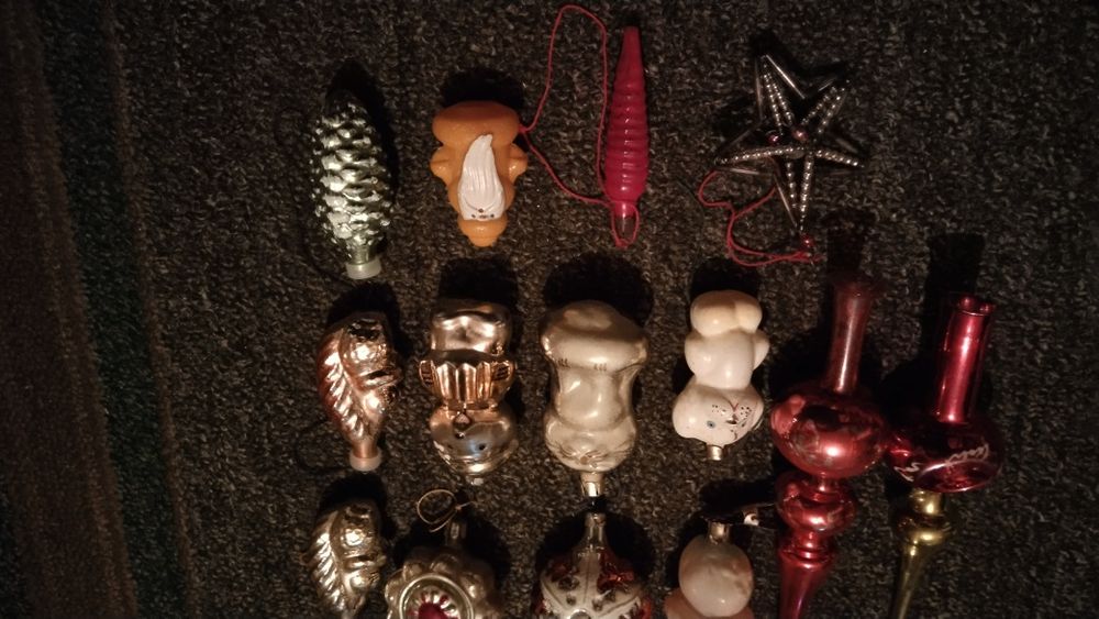 Ёлочные игрушки советские