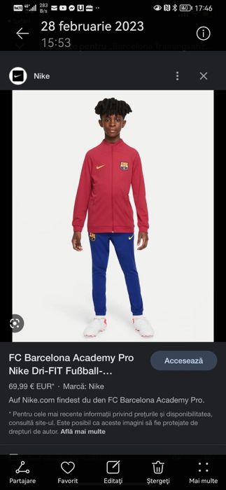 Trening  Academy Barcelona 200