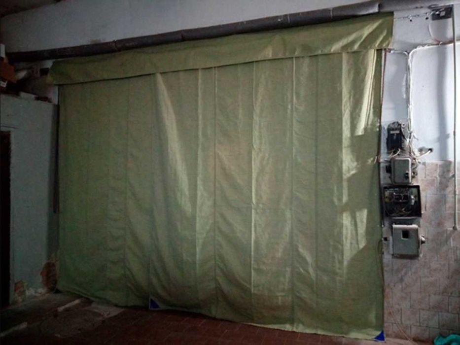 Полога, гаражные шторы.