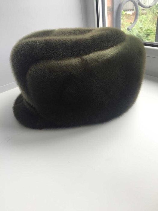 Шапка из нерпы мужская