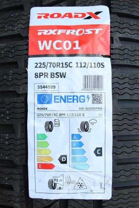 Anvelope iarna noi 225/70R15C RoadX, DOT 2025