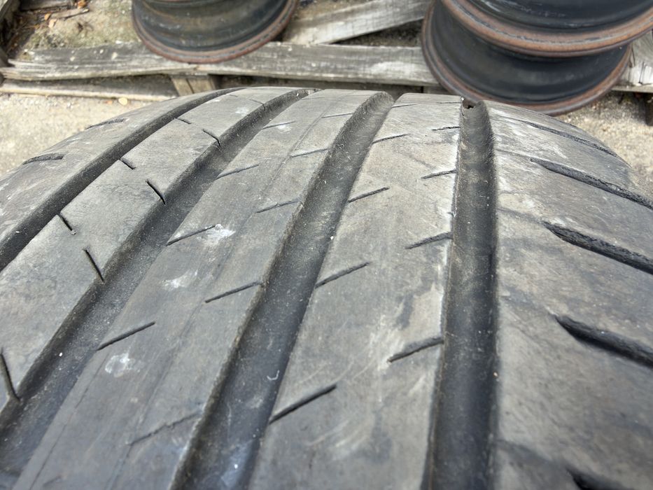 4бр. ОТЛИЧНИ Летни Гуми С Борд *MO* 235/55R/18 -BRIDGESTONE- DOT:4122- 7.1мм+5.7мм
