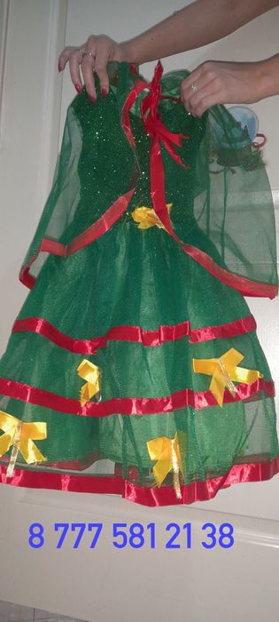 Платье костём Ёлочки.