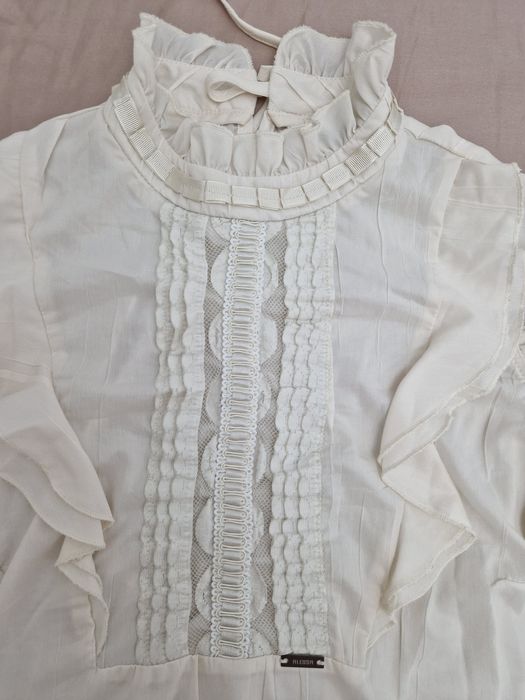 Alessa риза цвят шампанско