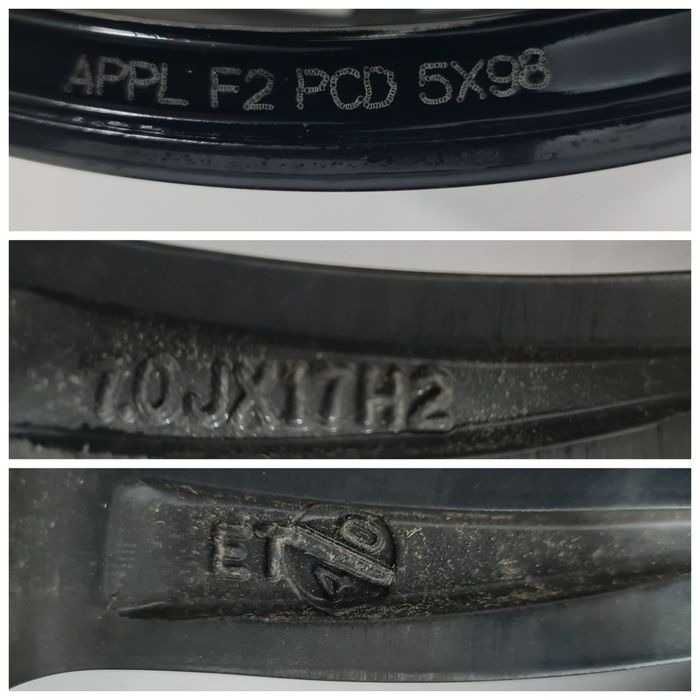 Jante 17 Alfa Romeo Fiat Opel 7Jx17, ET40, 5x98, 58.1mm