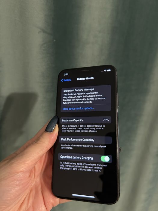 iPhone XS space grey 64 GB