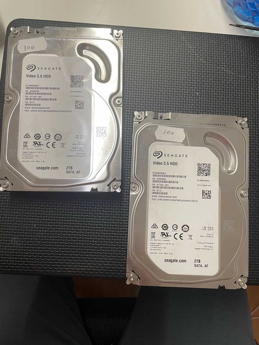 Hard disk Seagate Video 3.5 HDD, 2 Tb, 100 % viata, garantie 6 luni