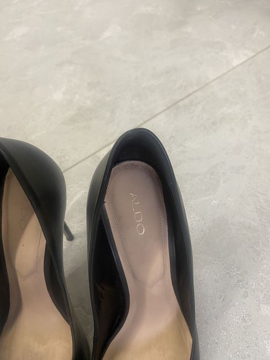 Туфли кожаные шпилька