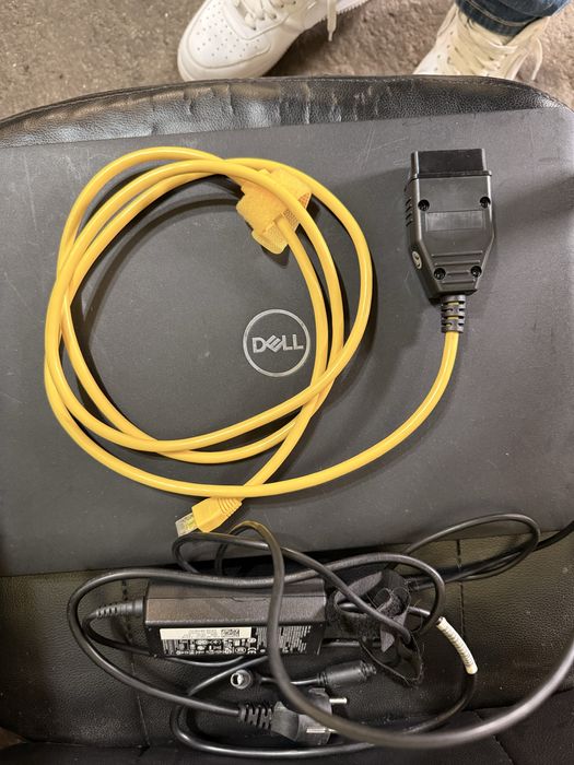 Лаптоп dell 512gb 16gb ram+ диагностика за bmw