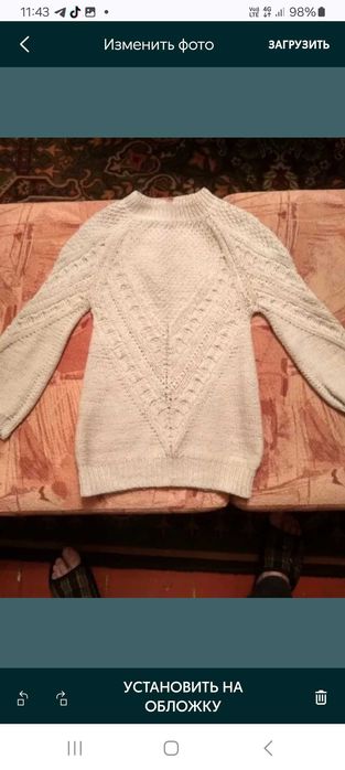 Свитер,крфта на девочку