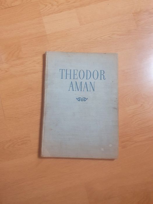 Carte atlas lucrări picturi teodor aman in franceza an 1954